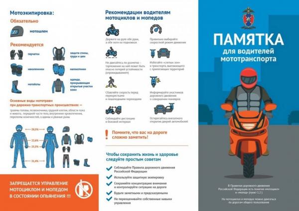 Зафиксирован рост числа погибших детей-водителей мототранспорта